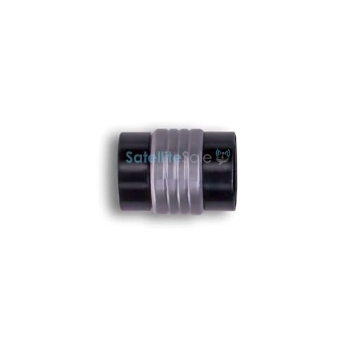 SatelliteSale Digital Toslink SPDIF Optical Female to Female Coupler PVC Black Adapter - size: Optical Coupler