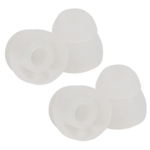 Double Flange Silicone Earbuds,Sound Isolation Design, Soft and Flexible Earphone Pads Replacement - color: T