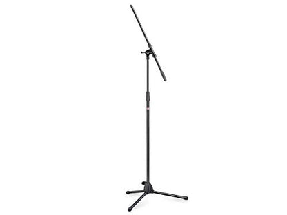 Stagg Tripod Boom Microphone Stand with Folding Legs - Black - size: 103 to 166 cm, style: Boom Stand