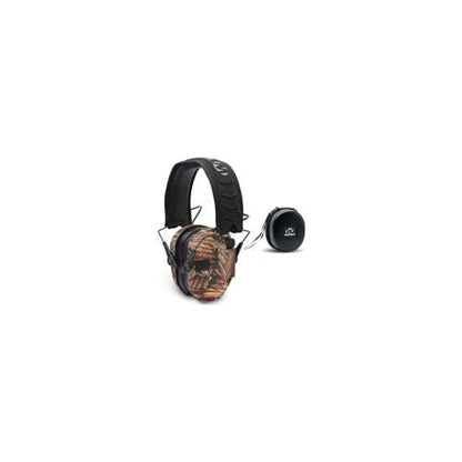 Walker's Razor Slim Electronic Earmuffs | Protective Case - color: American Flag, Red White and Blue