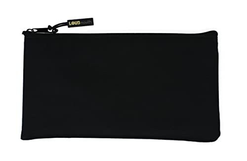 Loudmouth Zippered Pouch for Handheld Wired Microphones | Mic Bag | 9.25" x 5" (1 Pack) - size: 1 Pack