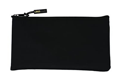 Loudmouth Zippered Pouch for Handheld Wired Microphones | Mic Bag | 9.25" x 5" (1 Pack) - size: 1 Pack