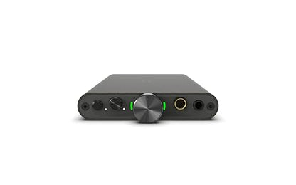 iFi Hip-dac 3 Black Portable Hi-Res DAC & Headphone Amp | True Balanced Circuit, 400mW Output, Dual USB-C, PCM 384kHz/DSD256/MQA, XBass, iEMatch, 12hrs Playtime