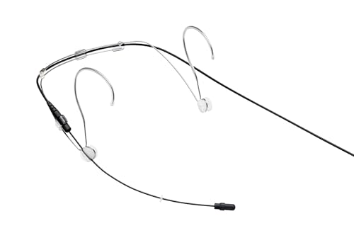 Shure DuraPlex Omnidirectional Headset Microphone, LEMO Connector, Black (DH5B/O-LM3) - color: Black, style: Lemo