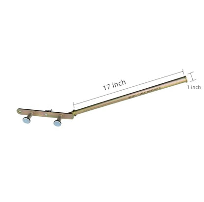 Heavy Duty Stud Mounted Wire Dispenser for Fast Load Dispensing of Wire Reels, Coils, and Cables, 300lb Capacity