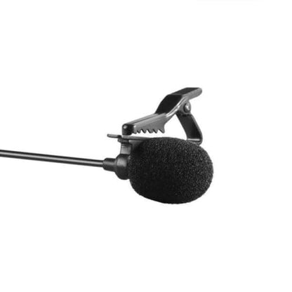 Boya BYM1 by Shotgun Video Microphone by-M1 Ultimate 3.5mm Lapel Mic Clip-On Video Recording Omnidirectional Condenser for iPhone Android Smartphone Mac Tablet DSLR Camcorder, Black
