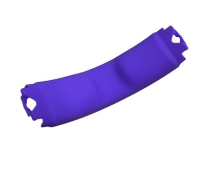 Silicone Headband Pad for Skullcandy Crusher Evo Headphones, Headband Protector Cover Pad, Headband Cushion (Purple) - color: purple