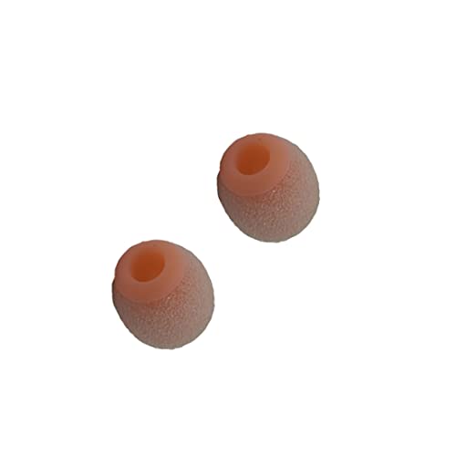 2pcs Foam Windscreen Covers/Pop Filter/Wind Shield with Silicone Holder Compatible for RODE Smartlav＋ Lavalier Mic with Diameter of 4-5.0mm (Black)