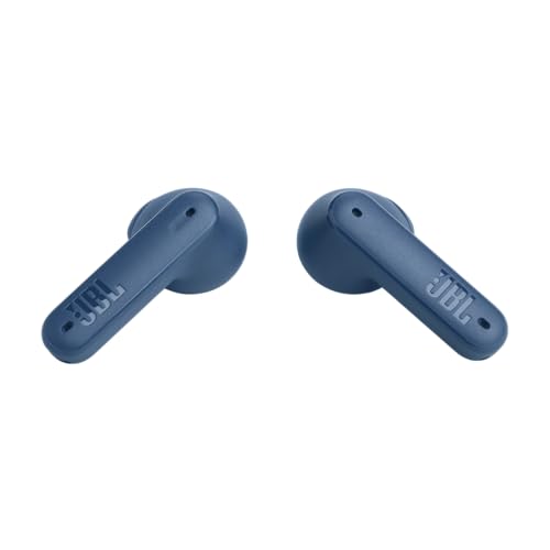 JBL Tune Flex - True Wireless Noise Cancelling Earbuds (Blue), Small | JBL Pure Bass Sound, Active Noise Cancelling with Smart Ambient, 4 mics for perfect calls, Up to 32 hours of battery life - color: Blue