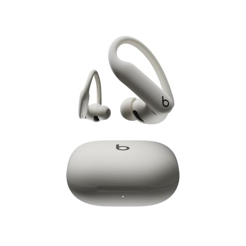 Beats Powerbeats Pro 2 - Wireless Noise Cancelling Workout Earbuds with Secure- Fit Earhooks, Up to 45-Hour Battery with Charging Case, Sweat & Water Resistant, Heart Rate Monitoring - Quick Sand | Apple H2 chip with ANC and heart rate sensors for workout