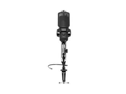 Genesis Radium 251 USB Gaming Microphone with 5 Arm - Condenser, 192kHz/24bit, RGB Illumination, Pop Filter, Gain Dimmer, Silent Button, Real-Time Monitoring, Plug & Play for PC - style: Radium 251 Black