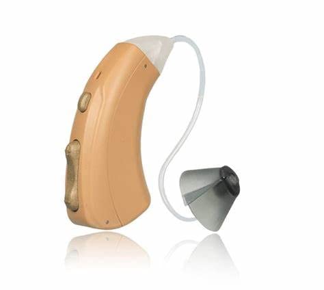 GN Resound Sure Fit Hearing Aid Standard Receiver Tulip Domes Dark Gray Split Ear Rub Piece Comfortable BTE Hearing Amplifier PSAP Kit Ear Tips Invisible, Perfect for Open Air (Open fit) (10 pcs) - size: 10 Count (Pack of 1)