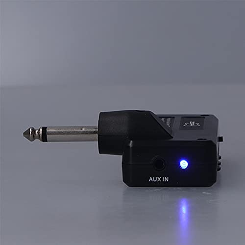 Guitar Bass Headphone Amplifier, Electric with Audio USB Chargable Portable Mini Amplificador Guitarra de Auriculares para Cable Adapter Charging Accessories Amps Pocket