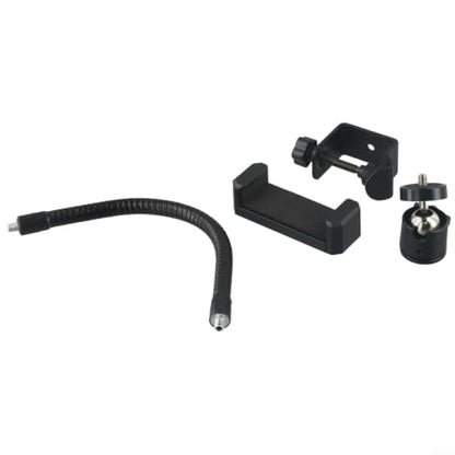 Adjustable Gooseneck Microphone Stand with Desk Clamp, Flexible Metal Arm for Podcasting Streaming Gaming, Compatible with Handheld Mics and Smartphones(C) - size: C