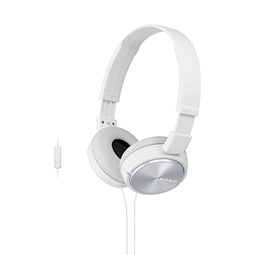 Sony MDRZX310AP Over-Head Headphones, White - color: White