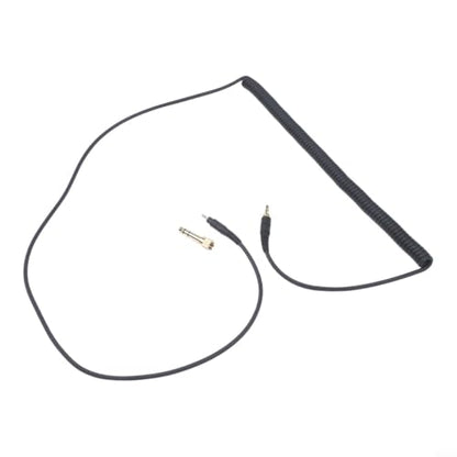 Upgrade Cable for K361 K371 Headsets - 3 Meter Coiled Aux Cord with for mini XLR to 3.5mm Jack - for braided Replacement for Music Production