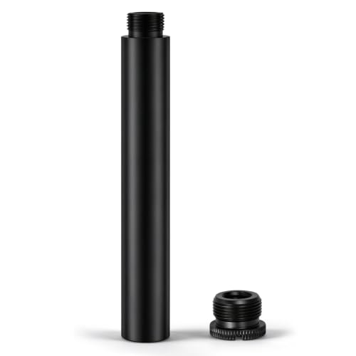 6 Inch Mic Stand Extension Tube KE26XL, 5/8-27 Male to Female, 1 Pack - size: 6-INCHS