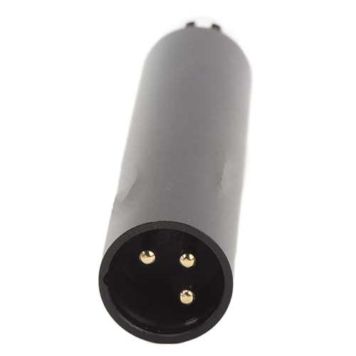 Aluminum Alloy Microphone Preamp 28DB High Gain DM1 In Line Mic Preamplifier for News Live Streaming
