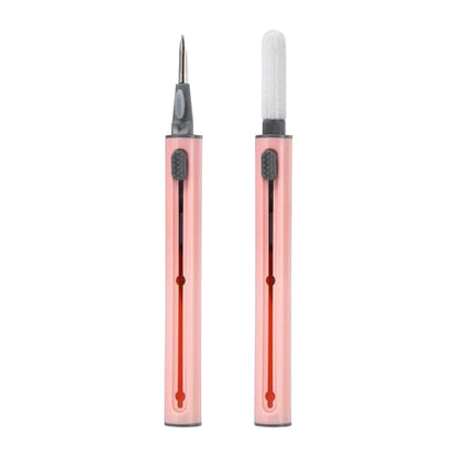 Earphone Cleaner Kit Earbud Phone Cleaner Tool,Light Pink - color: Light Pink