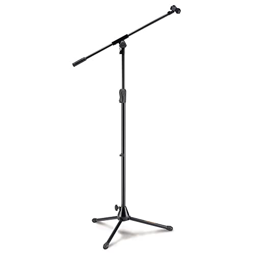Hercules MS531B EZ Clutch Tripod Microphone Stand with Boom & EZ Mic Clip