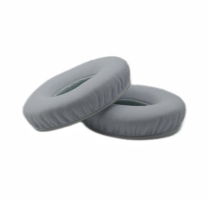 Solo1.0 Wired Replacement Ear Pads Cushions Covers Headphone Accessories Compatible with Monster Beats by Dr.Dre Solo 1.0 Solo HD On-Ear Headphones - Protein Leather Memory Foam - White