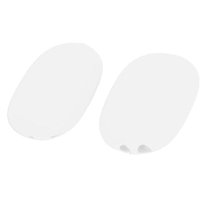 Headphone Protective Cover Kit for iOS Over Ear Headset, Silicone Headband Pad Beam Cushion Earpad Ear Cup Covers Set, Replacement Protector with Precise Openings, Washable (White) - color: White