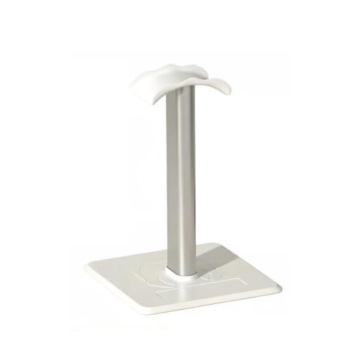 Over-ear Headphone Stand/headset Holder,made of Alloy and ABS,suitable for Studios,recording Booths,and General Desktop Use(White) - color: White