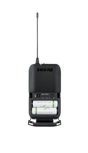 Shure BLX1 Wireless Bodypack Transmitter - H10 Band | Bodypack transmitter for BLX wireless systems with reliable UHF performance; receiver sold separately - style: H10 Band (542-572 MHz)