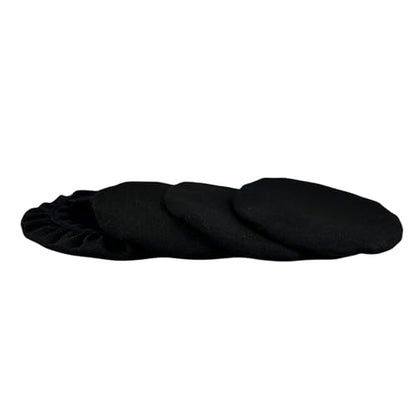 Non-Disposable Earphone Covers Headphone Earpads Sweater Cover Protectors with Washable Stretchable Ice Fabric,Headset Cover for Gym, Training, Gaming,Fit for Diameter 2.5" - 3" Ear Pads