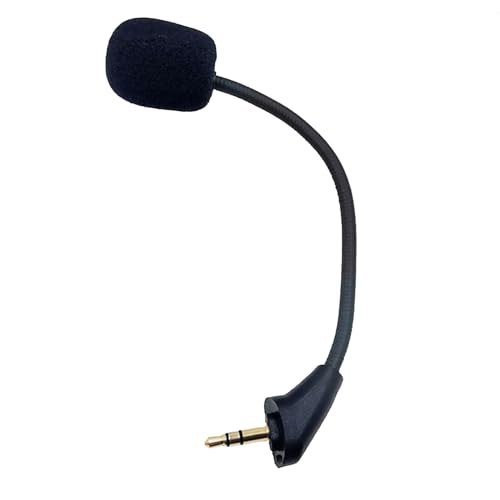 Replacement Cloud Alpha Game Mic Noise Cancelling Microphone Boom only for Kingston HyperX Cloud Alpha/Cloud Alpha S Pro PS4 PS5 Computer PC Gaming Headsets 3.5mm Jack