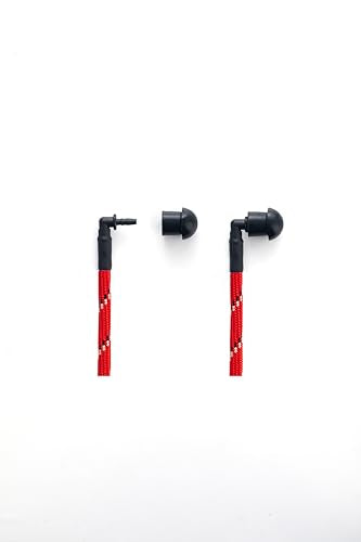Acoustic Coil Tube Replacement Braided Nylon for Radio Earpiece in-Ear - color: DF/CTB-14