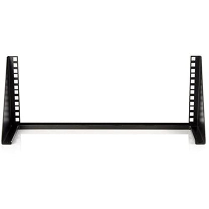 StarTech 4U Vertical Wall-Mount Rack Bracket, 19in, 125lb, TAA (RK419WALLV) | Open-frame L-shaped bracket for network and data equipment, Low-profile, EIA-310, 56.7kg, Any depth - size: 4U
