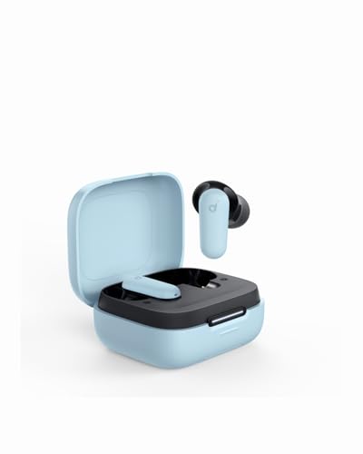 Soundcore P30i by Anker Noise Cancelling Earbuds, Hands-Free Viewing | Strong and Smart Noise Cancelling, Powerful Bass, 45H Playtime, 2-in-1 Case and Phone Stand, IP54, Bluetooth 5.4 - color: Blue