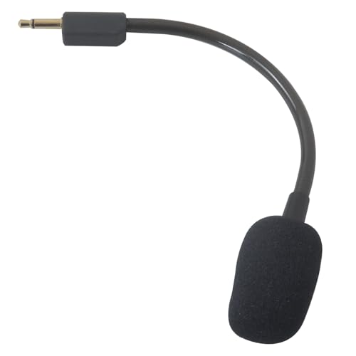 Mic Replacement for Razer BlackShark V2 and V2 Pro Wireless Gaming Headset 3.5mm Detachable Game Boom Microphone with Foam, Black (2026 Upgraded)
