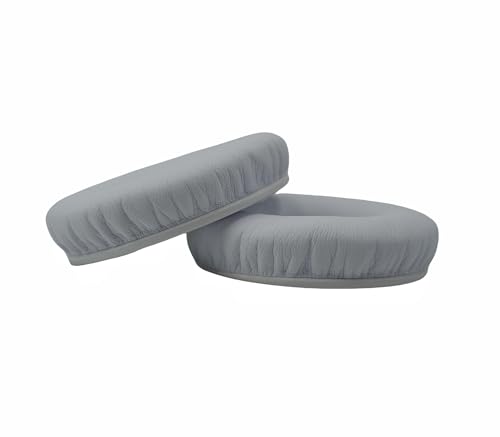 Solo1.0 Wired Replacement Ear Pads Cushions Covers Headphone Accessories Compatible with Monster Beats by Dr.Dre Solo 1.0 Solo HD On-Ear Headphones - Protein Leather Memory Foam - White