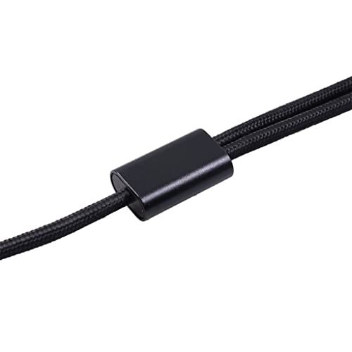 (10FT-2PACK) 3.5mm TRS to Dual 6.35mm 1/4 TS Mono Breakout Cable Y Splitter Stereo Cord Adapter Compatible with iPhone, Computer Sound Card, CD Player, Multimedia Speaker, Home Stereo System - color: 10 FT - 2 PACK