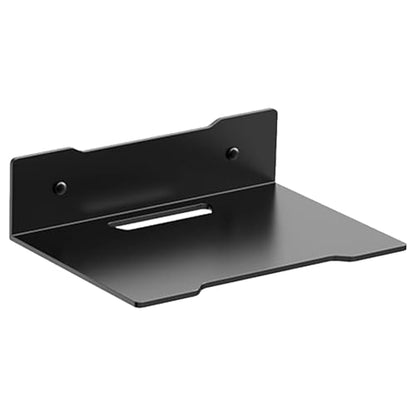 Wall Mount Shelf for Router – Space-Saving Bracket for Small Devices, Cable Box, WiFi Unit | Wall Shelf for Camera, Projector, Streaming Devices, Home Theater Accessories, Bedroom Storage - size: Medium