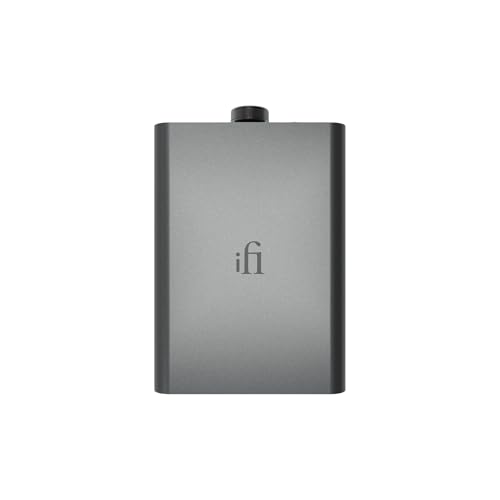 iFi Hip-dac 3 Portable USB DAC Headphone Amplifier (Black Stealth) - color: Black Stealth