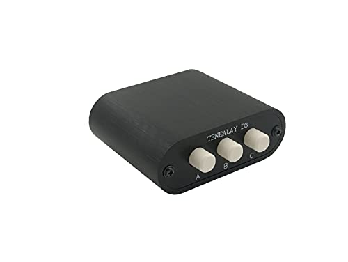 New D3 3(1)-in-1(3)-Out 3.5mm Stereo Audio Switch Source Input Signal switcher selector Splitter Box Mini - color: 3-port 3.5mm Switch no volume
