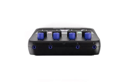 Zoom PodTrak P4next Podcast Recorder with 4 Inputs + AI Noise Reduction | 4 Mic Inputs, 4 Headphone Outputs, Sound Pads, Phone Input, USB Audio Interface, Battery Powered for Podcasting
