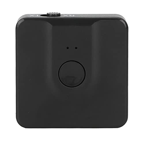 Bluetooth 5.0 Transmitter and Receiver,Multifunction 2 in 1 Audio Adapter,Splitter for TV/Headphones/PC/Home Stereo/Speakers