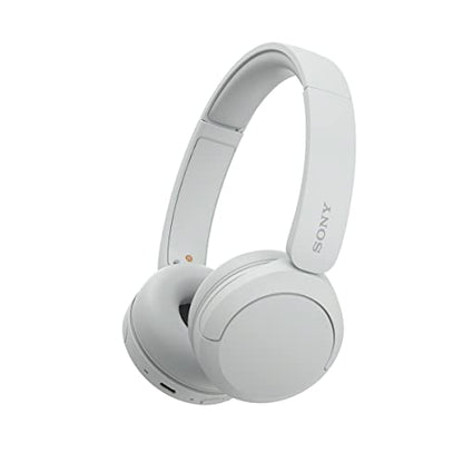 Sony WH-CH520 Wireless On-Ear Bluetooth Headphones with Microphone, White - color: White