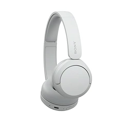 Sony WH-CH520 Wireless On-Ear Bluetooth Headphones with Microphone, White - color: White