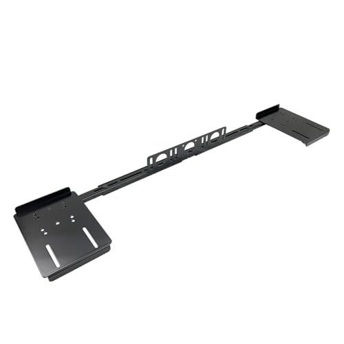 Nagao Seisakusho NB-SPKR-VESA Speaker Stand Compatible with Monitor Arm VESA Computer Monitor Speaker Installation