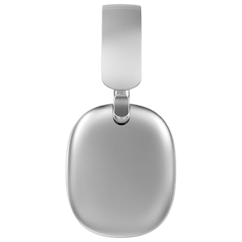 C6 Active Noise Cancelling Headphones, Wireless Over Ear Bluetooth Headphones, 60H Playtime, Lightweight Folding Deep Bass Comfort Fit Ear Cups Headset with Mic for iPad/Travel/PC/Home Silver - color: Silver