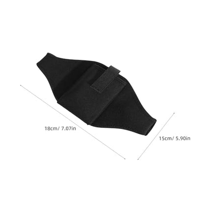 2pcs Neoprene Mic Storage Bag Waist Packs with Multiple Compartments for Handsfree Convenience and Effortless Cleaning, Microphone Carrier Pouch for Fitness Instructors