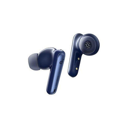 Soundcore by Anker Liberty 4 NC Wireless Earbuds | 98.5% Noise Reduction, Adaptive Noise Cancelling to Environment, Hi-Res Sound, 50H Battery, Wireless Charging, Bluetooth 5.3 - color: Navy Blue