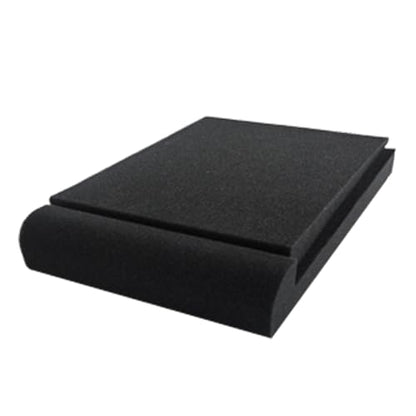 Studio Monitor Acoustic Isolation Pad for Speakers and Soundbar, High Density Foam Vibration Absorbing Riser Stand Mat for Home Theater Desktop Subwoofer - size: 28X9.5X4cm