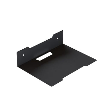 Floating Metal Wall Mount Shelf,Shelf for Projector,TV Cable Box,Router,Speaker,Sound Bar,Camera,Gaming,Decor Display (1, Medium) - size: 9.06" x 6.69"