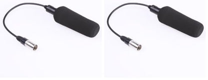 FocusFoto Professional Handheld Shotgun DV Interview Mic Microphone for Video DSLR Camera Camcorder with XLR Cable & Windshield (Pack of 2) - size: φ21 × 145mm (Pack of 2)